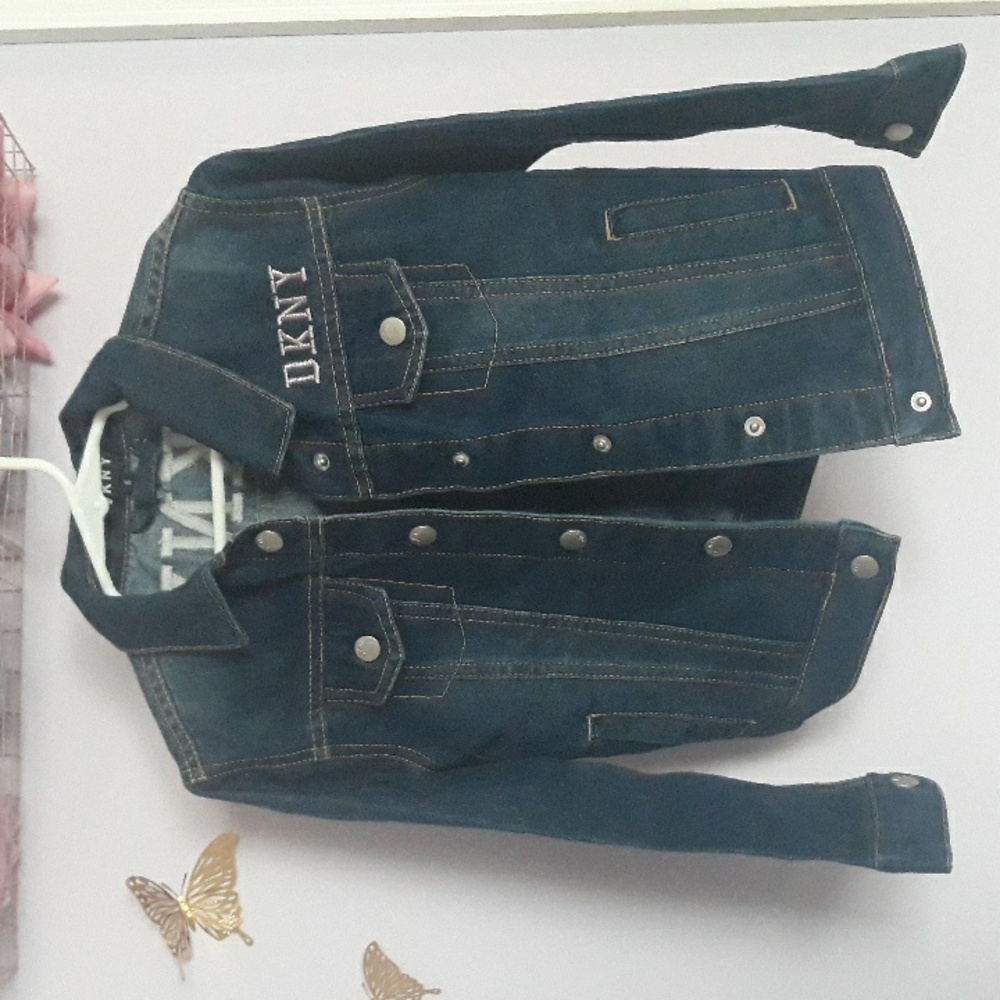 DKNY Girl Jean Jacket Size 6.